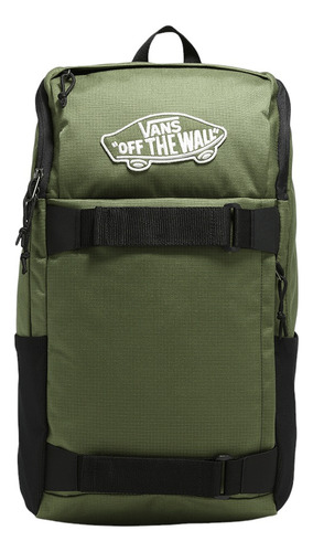 Mochila Vans Mn Obstacle Skatepack Verde 9bdx Color Verde Oscuro Diseño De La Tela Liso