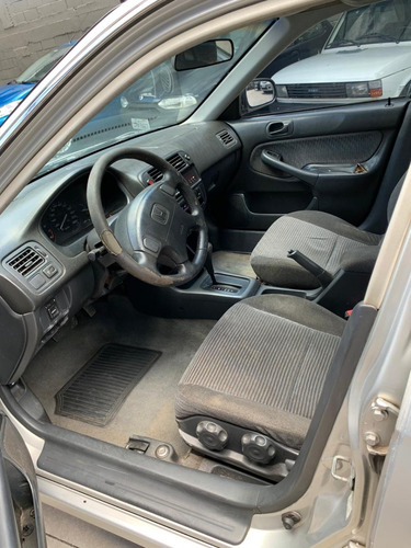 Honda Civic 1.6 Lx Aut. 2000 Prata Gas.