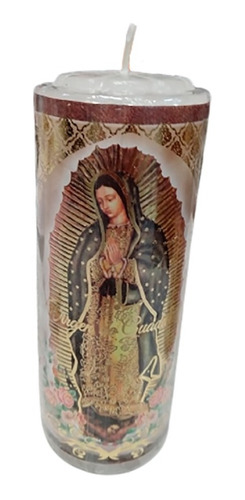 Cirio De Lujo Virgen De Guadalupe (paquete 6pz)