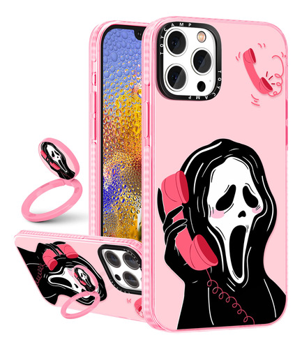 Toycamp Funda Para iPhone 11 Pro Max Soporte Anillo Bonito