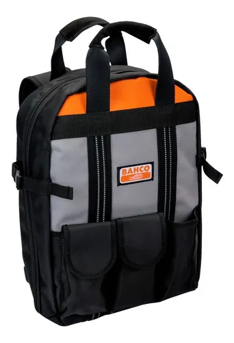 Mochila Bolso Porta Herramientas Dewalt 76 Bolsillos 82927 Color Negro