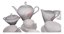 Comprar Juego De Vajilla Baviera Flores 81 Piezas Semi Porcelana