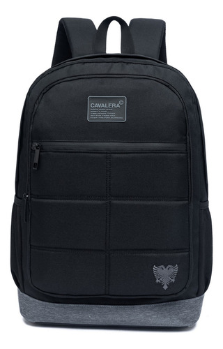 Mochila Notebook Cavalera Executiva Casual Passeio Preta