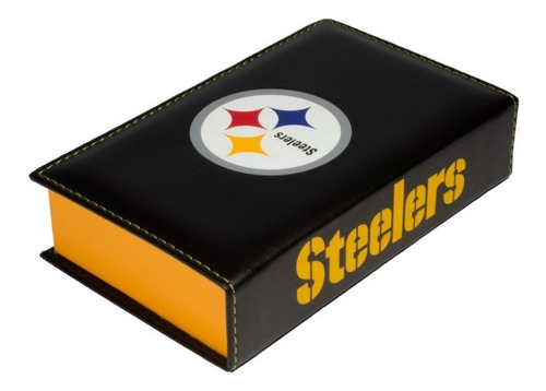 Imagen 3 de 7 de Dominó Acereros Pittsburgh, 100% Acrílico. Estuche Impreso
