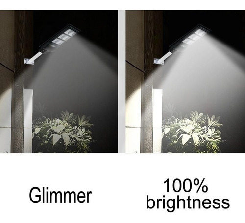 Imagen 5 de 7 de Lámpara Led Solar 300w Luminaria Suburbana Alumbrado Publico