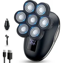 Comprar Afeitadora De Cabeza Eléctrica Para Hombres Calvos, Afeit...