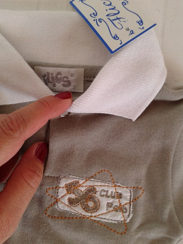 Remera Bebe Talle 2 Flics Nueva