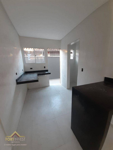 Imagem 4 de 12 de Casa Com 2 Dormitórios À Venda, 13245 M² Por R$ 260.000,00 - Aviação - Praia Grande/sp - Ca0839