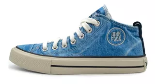 Zapatillas John Foos Azul De Jean 164 Flashback Denim Blue.