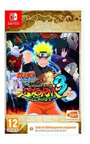 Naruto Shippuden: Ultimate Ninja Storm 3 Cód Na Caixa-switch