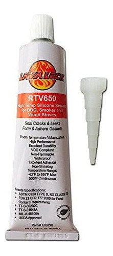 Kits Parrillero Lavalock Rtv 650 F Sellador Ahumador Para Pa