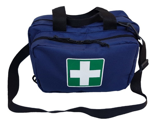 Bolso Para Primeros Auxilios Enfermeria Color Azul