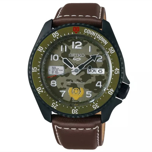 Exclusivo Reloj Seiko Sports Street Fighter Guile