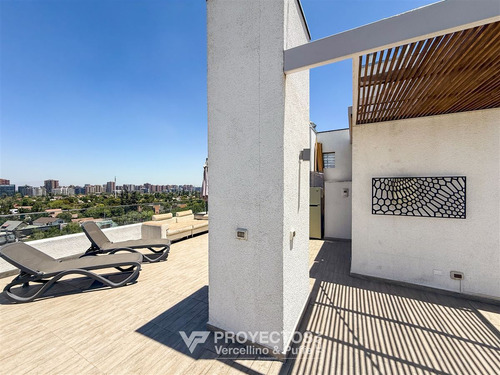 Exquisito Penthouse Con Azotea Venta De 3 Dorm. En Vitacura