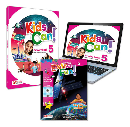 Libro Kids Can! 5 Activity Book, Extrafun & Pupil's App: ...