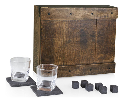 Legacy -  Brand - Caja De Whisky Decantador - Set De Re...