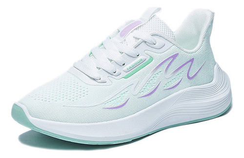 Tenis Air M607 Knit Para Correr Mujer Originales Blancos