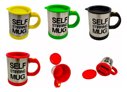 Vaso Taza Pocillo Batidor Mezclador Eléctrico Mug Café+pilas