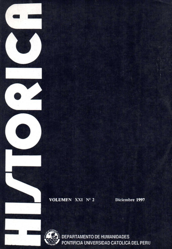 (-) Historica Vol. Xxi Nº2 (revista)