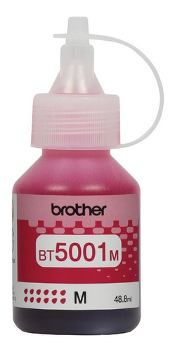 Botella De Tinta Original Brother Bt-5001m Magenta  48ml Pc