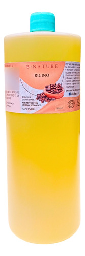 Aceite De Ricino 100% Puro Y Natural 1000 Ml