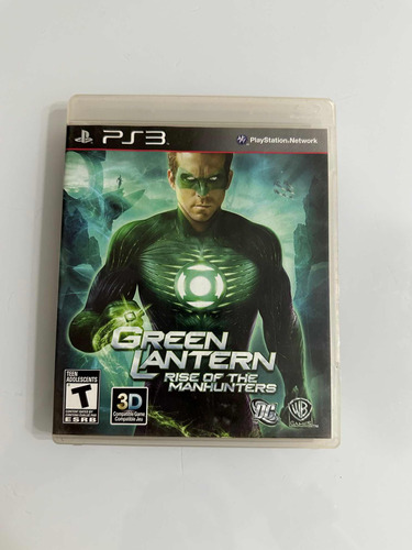 Green Lantern Rise Of The Manhunters Playstation 3