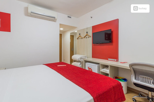 Imagem 2 de 12 de Aluguel De Flat Com 22m² E 1 Quarto - 10893