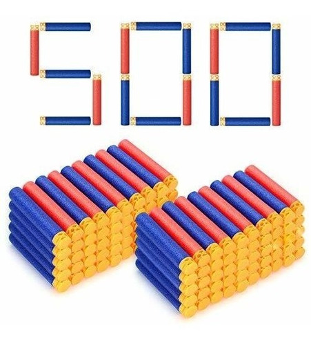 500 Dardos Para Nerf N-strike Elite Series