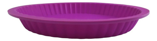 Molde Horneable De Silicón Para Tarta, 27 Cm. Alegría Color Violeta