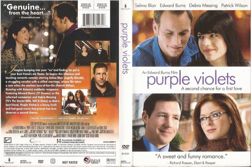 Purple Violets Dvd Selma Blair Patrick Wilson Edward Burns
