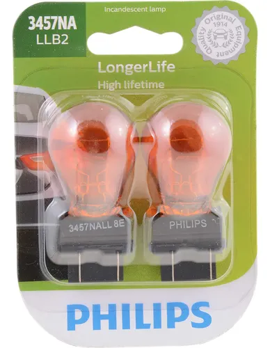 Philips LongerLife Miniatur-Leuchtmittel, 2 Stück – Doppelte Lebensdauer, Für Auto & Mehr