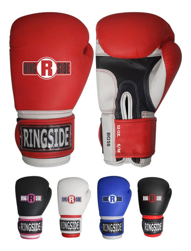 Guantes De Boxeo Ringside Pequeno/mediano Rojo