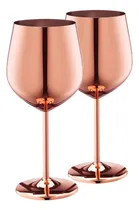 Comprar Wotor Juego De 2 Copas De Vino De Oro Rosa, Copas De Vino De