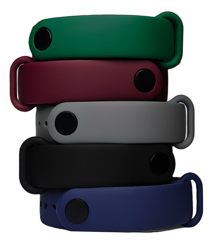 Boom Market Pulseiras Compatíveis Para Relógios Xiaomi Mi Band 5 Todos os Modelos
