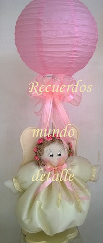 Centros De Mesa Bautizo Baby Shower Recuerdo Angelitos Bebe