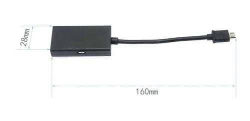 Cable Adaptador Micro Usb A Hdmi Hembra Convertidor X12u.