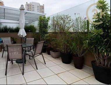 Imagem 3 de 27 de Cobertura Com 2 Dormitórios À Venda, 119 M² Por R$ 1.300.000,00 - Vila Anglo Brasileira - São Paulo/sp - Co0957
