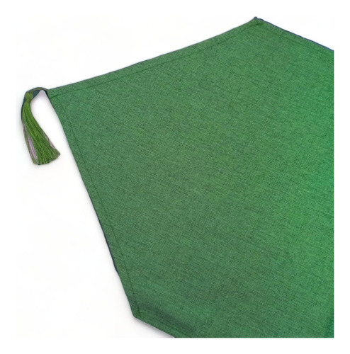 Camino De Mesa Liso Unicolor 180cm*33cm Color Verde