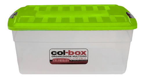 Caja Organizador 17 Lts Col Box Apilable Plástica Colombraro