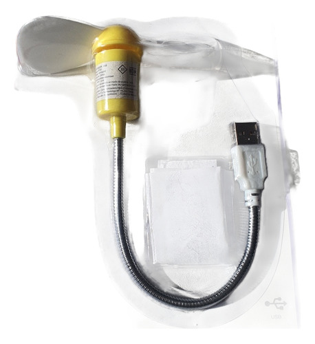 Ventilador Usb Cuello Flexible Para Computadora Pc O Laptop