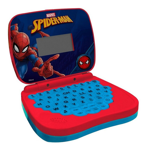 Laptop Infantil Para Crianças Spider Man Vermelho Candide