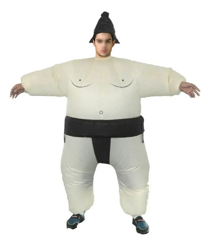 Traje Disfraz Inflable Disfraces Hinchable Luchador De Sumo