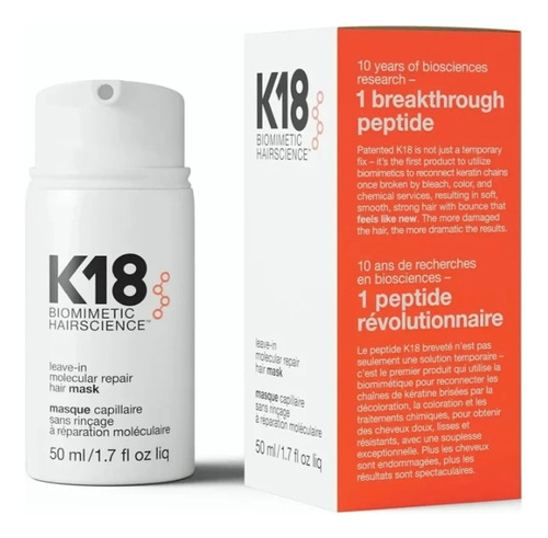 K18 Leave-in Repair 50ml Reconstruye E Hidrata