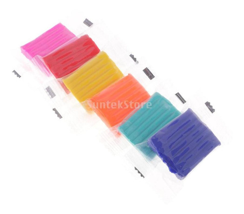 Imagen 2 de 6 de Arcilla De Polímero De Modelado De Bircolaje Multicolor
