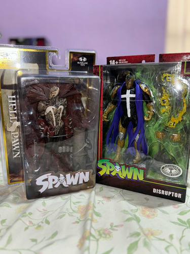 Mcfarlane Toys Spawn 30 Aniversario Hellspawn Disruptor Plat