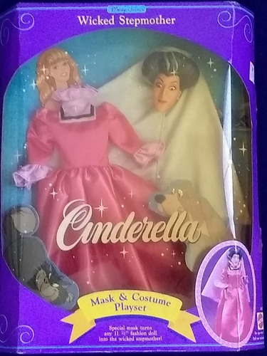 Cenicienta Vestido Y Mascara Madrastra Mattel 2421