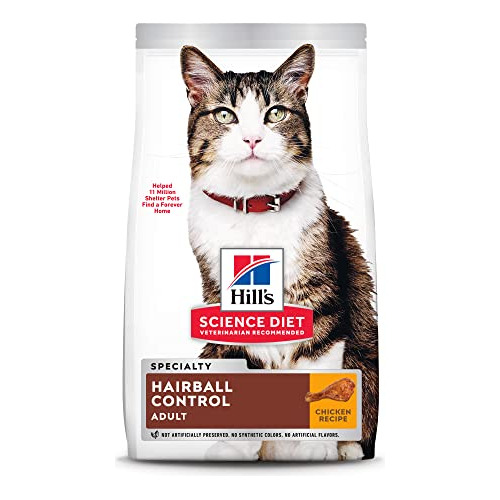 Hairball Control Comida Para Gatos.