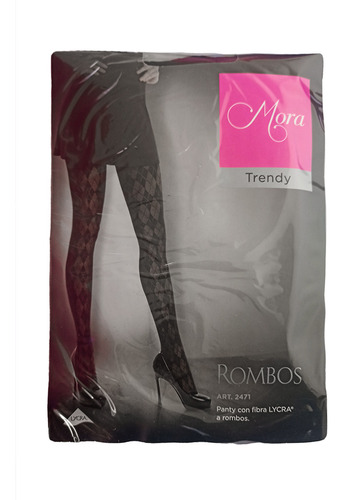 Medias Panty Lycra Roxy Calado Lateral Mora - 2569