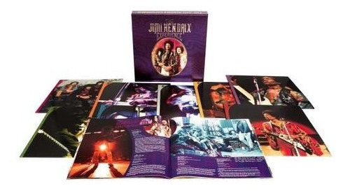 Lp Jimi Hendrix, Jimi Hendrix Experience Box, 8 págs.