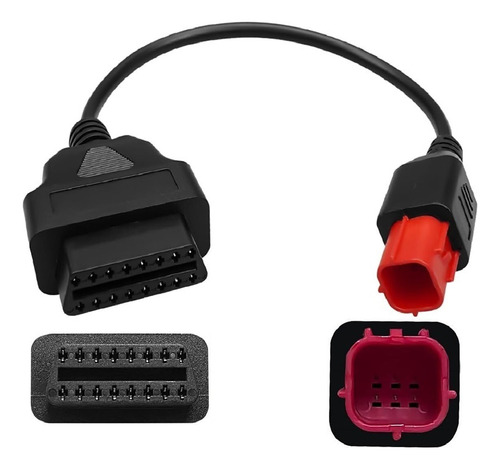 Cable Adaptador Obd2 De 6 Pin, Apto Para Guzzi,suzuki,yamaha